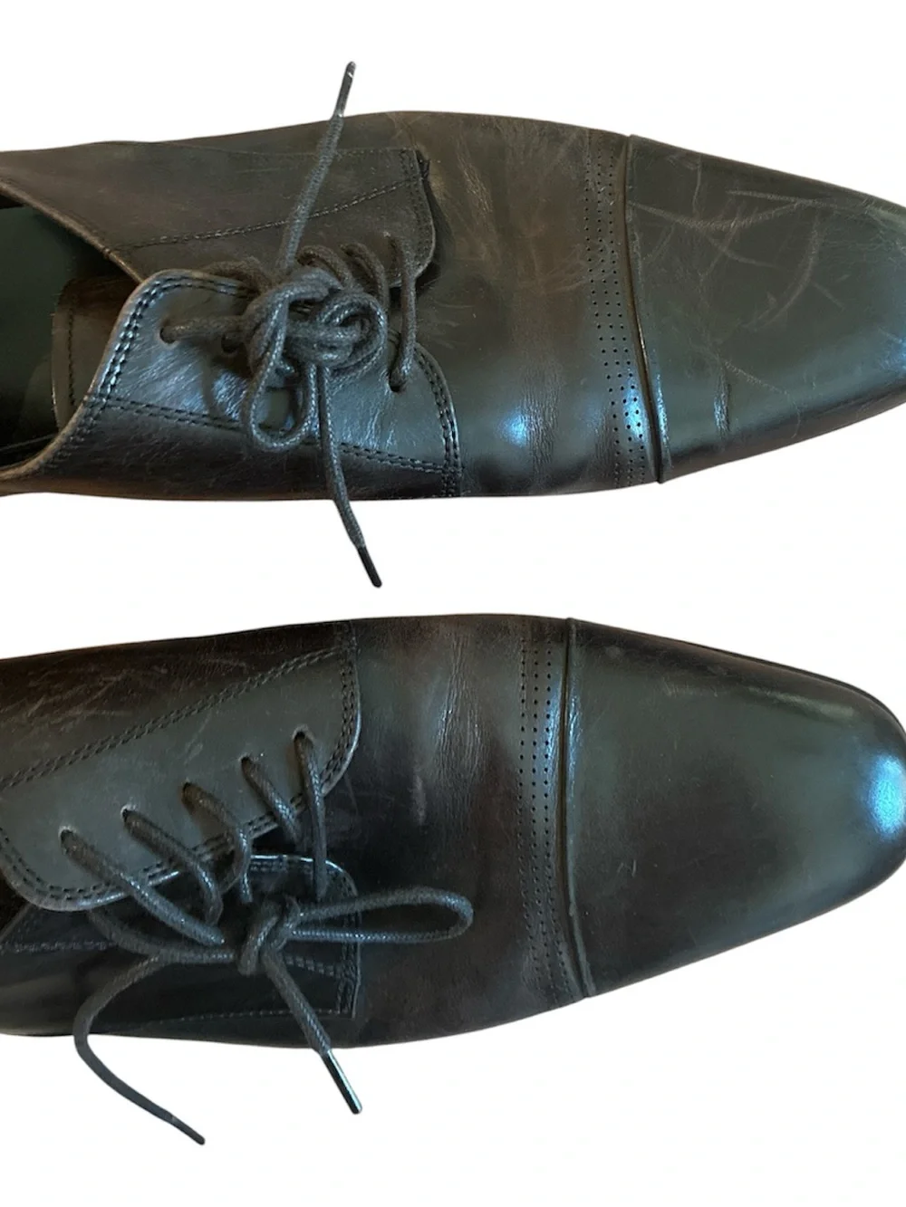 Aldo ALDO Belair Cap Toe Oxford Dress Shoes men's Coco Brown leather